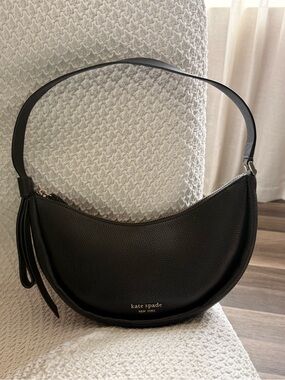 kate spade Black Crescent Shoulder Bag